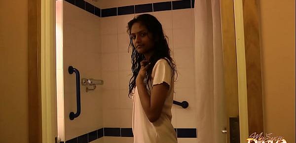  Indian Teen Divya Shaking Hot Ass In Shower